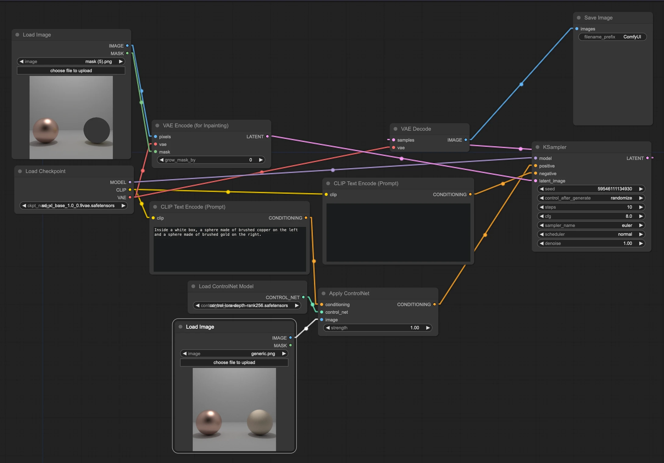 ComfyUI workflow